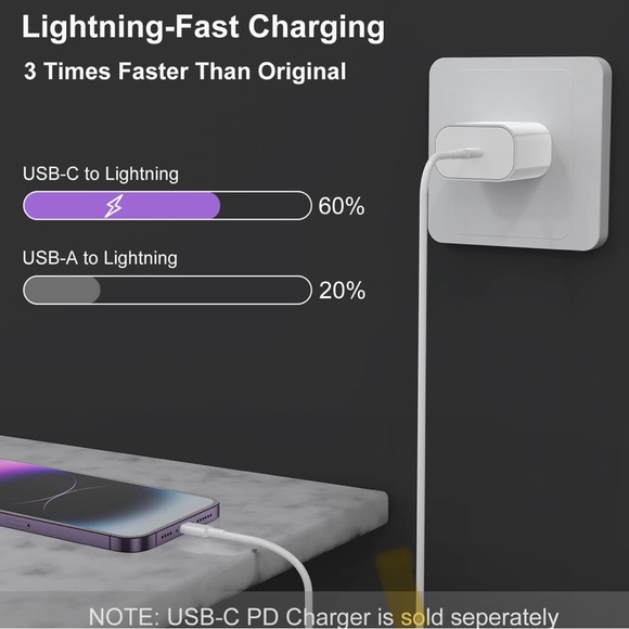 Apple USB-C to Lightning Cable (1 m) - Picture 4 of 5